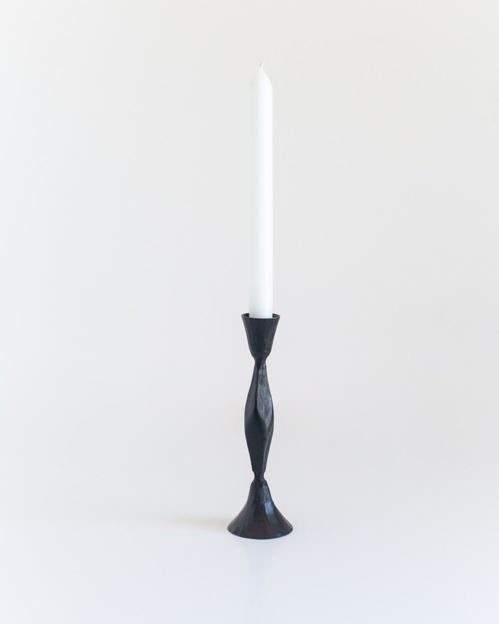 S/2 High Diamond Candlestands - Black Finish