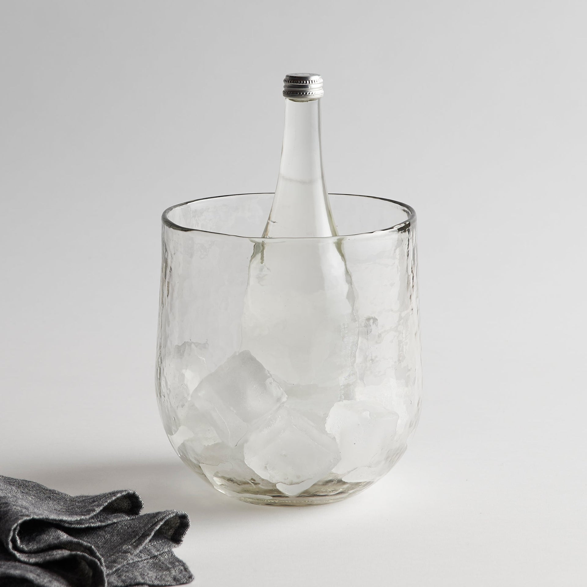Pebbled Ice Bucket / Vase
