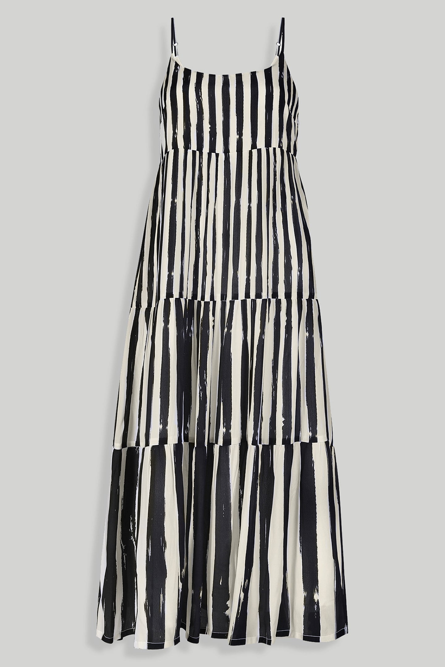 Strappy Tiered Maxi Dress