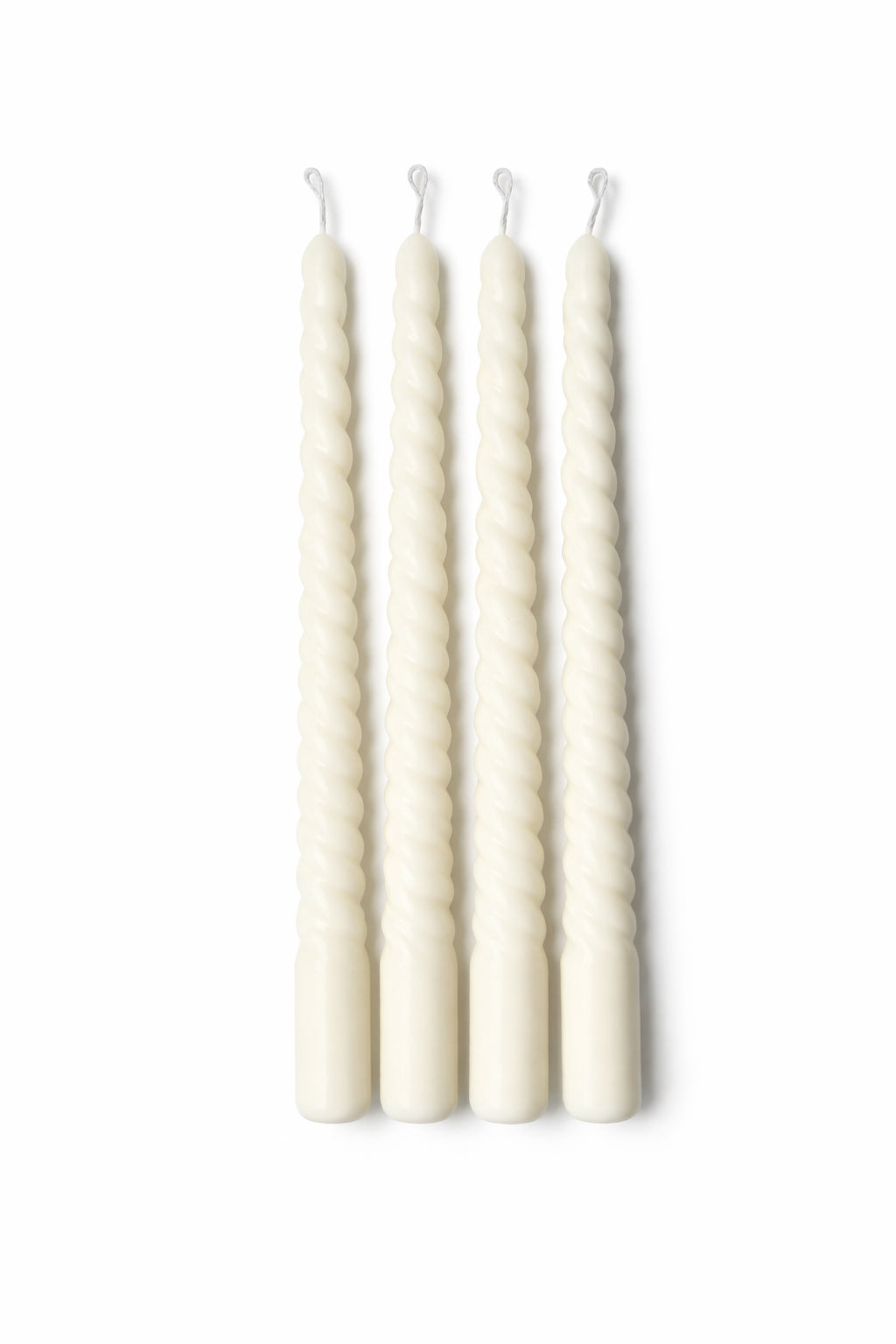 Spiral Taper Candles - set of 2
