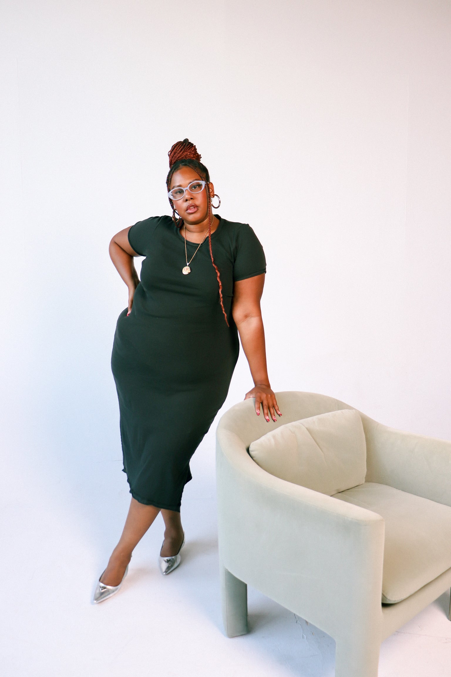 essential rib dress