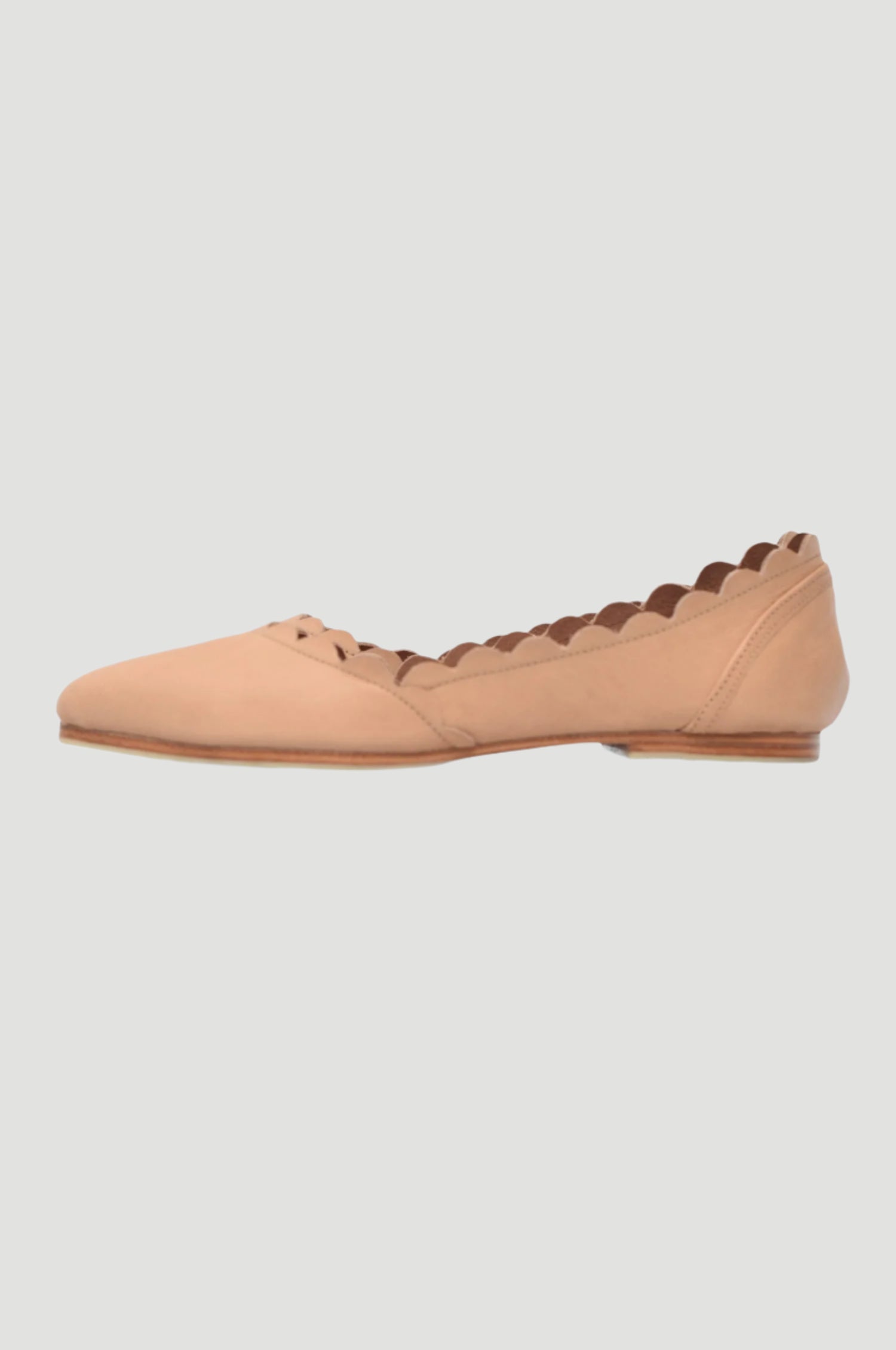 Valentina Leather Ballet Flats