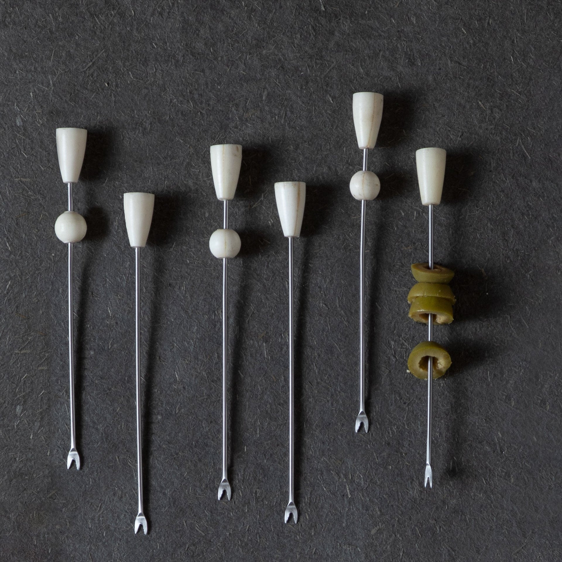 Blanco Cocktail Picks Assorted - Set of 6